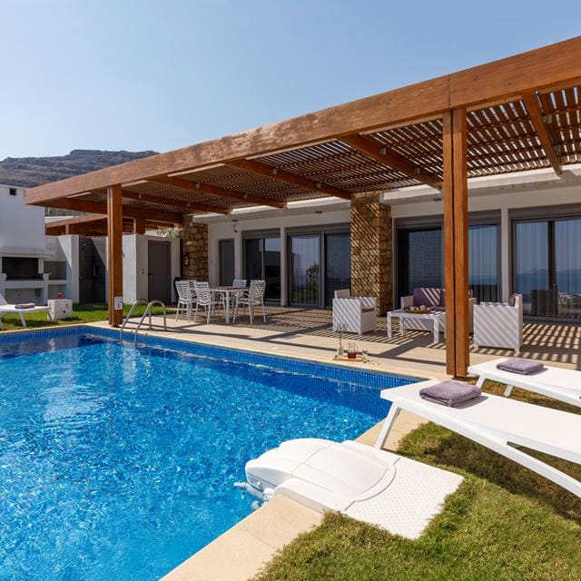 Lindia Athena Luxury Villas Villa -vakantie Griekenland-goedkope vakantie Griekenland-vakantie boeken-vakantie Rhodos-last minute vakantie Griekenland-zensitivity- Villa boeken
