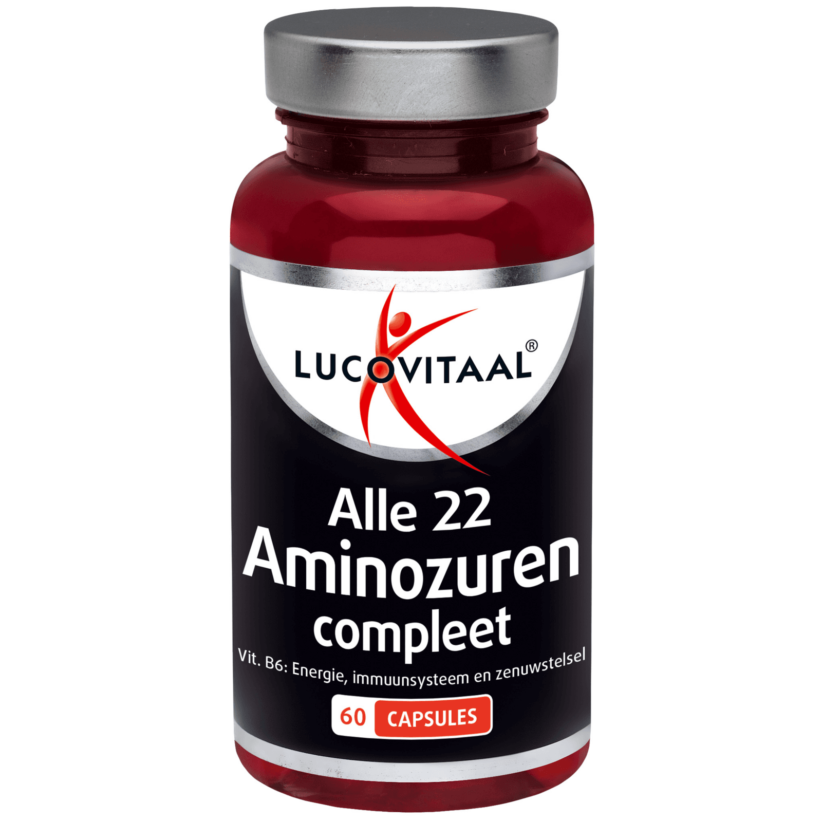 Lucovitaal Alle 22 Aminozuren Compleet Capsules 60ST - 60CP | Zensitivity Lucovitaal Alle 22 Aminozuren Compleet Capsules 60ST -  kopen-vitamine online - Aminozuren kopen - supplementen kopen-voedingssupplementen-beste voedingssupplementen-supplementen bestellen-zensitivity