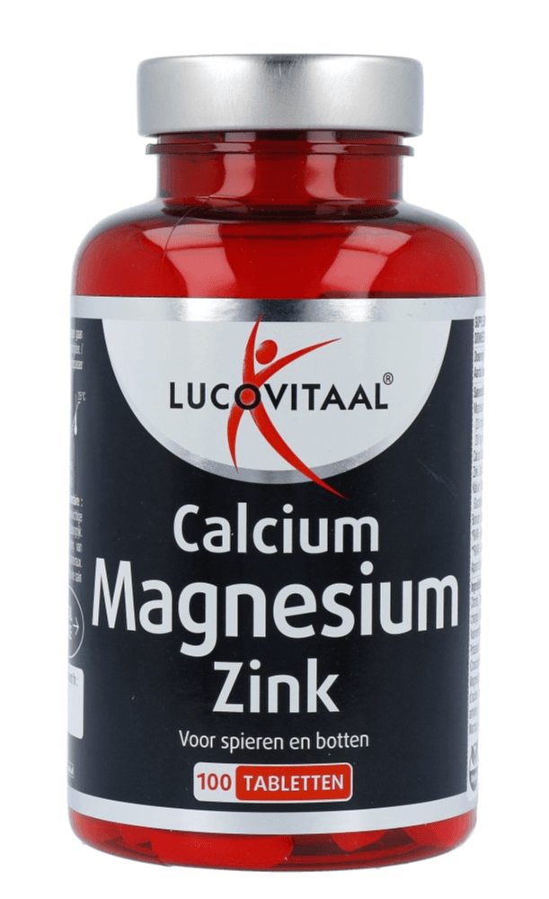 Lucovitaal Calcium Magnesium Zink Tabletten - 100TB | Zensitivity Lucovitaal Calcium Magnesium Zink Tabletten - Soepele spieren kopen-vitamine online - Spier supplementen kopen - supplementen kopen-voedingssupplementen-beste voedingssupplementen-supplementen bestellen-zensitivity
