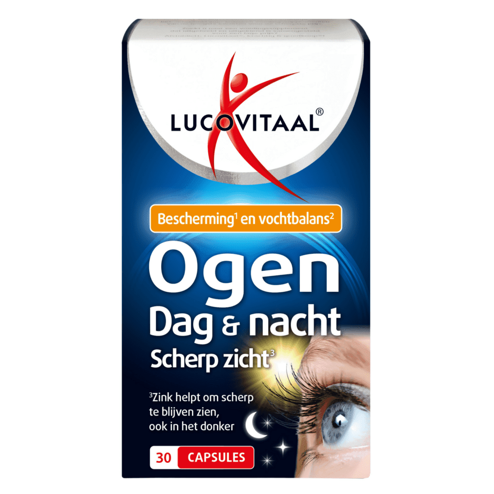 Lucovitaal Ogen Dag & Nacht Scherp Zicht Capsules -  kopen-vitamine online - Oog supplementen kopen - supplementen kopen-voedingssupplementen-beste voedingssupplementen-supplementen bestellen-zensitivity