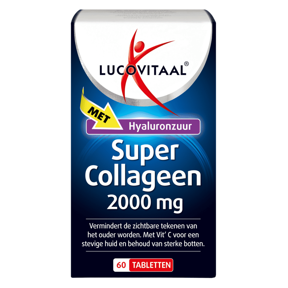 Lucovitaal Super Collageen 2000mg Tabletten - Supplementen gezonde huid kopen-vitamine online - Beauty supplementen kopen - supplementen kopen-voedingssupplementen-beste voedingssupplementen-supplementen bestellen-zensitivity