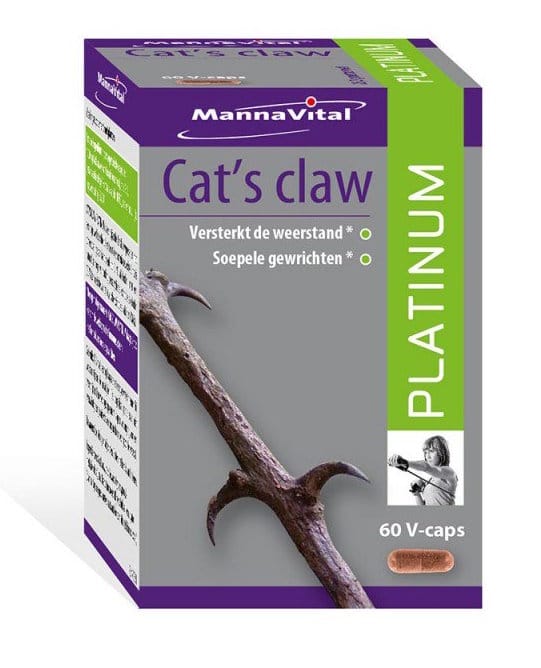 MannaVital Cat's Claw Platinum Capsules - 60VCP | Zensitivity MannaVital Cat's Claw Platinum Capsules - kopen-vitamine online - kopen - supplementen kopen-voedingssupplementen-beste voedingssupplementen-supplementen bestellen-zensitivity