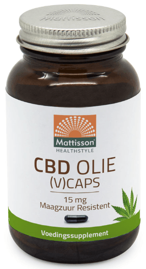 Mattisson HealthStyle CBD Olie 15mg Vegacaps - 60VCP | Zensitivity Mattisson HealthStyle CBD Olie 15mg Vegacaps -  kopen-vitamine online - CBD olie kopen - supplementen kopen-voedingssupplementen-beste voedingssupplementen-supplementen bestellen-zensitivity
