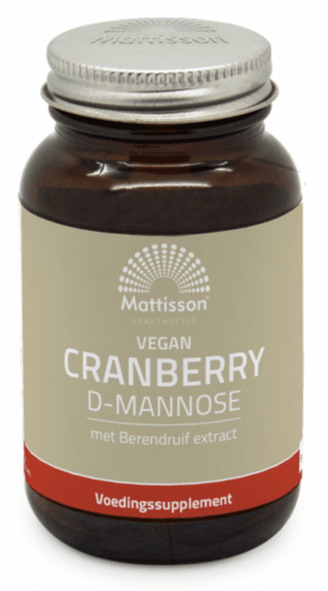 Mattisson HealthStyle Cranberry D-Mannose Tabletten - 90TB | Zensitivity Mattisson HealthStyle Cranberry D-Mannose Tabletten - kopen-vitamine online - kopen