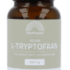 Mattisson HealthStyle L-Tryptofaan 500mg Capsules -  kopen-vitamine online - Aminozuren kopen - supplementen kopen-voedingssupplementen-beste voedingssupplementen-supplementen bestellen-zensitivity