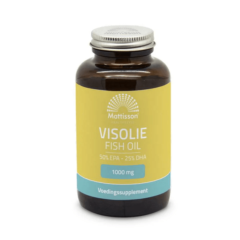 Mattisson HealthStyle Omega 3 1000 Mg Visolie - 60CP | Zensitivity Mattisson HealthStyle Omega 3 1000 Mg Visolie -  kopen-vitamine online -  kopen - supplementen kopen-voedingssupplementen-beste voedingssupplementen-supplementen bestellen-zensitivity