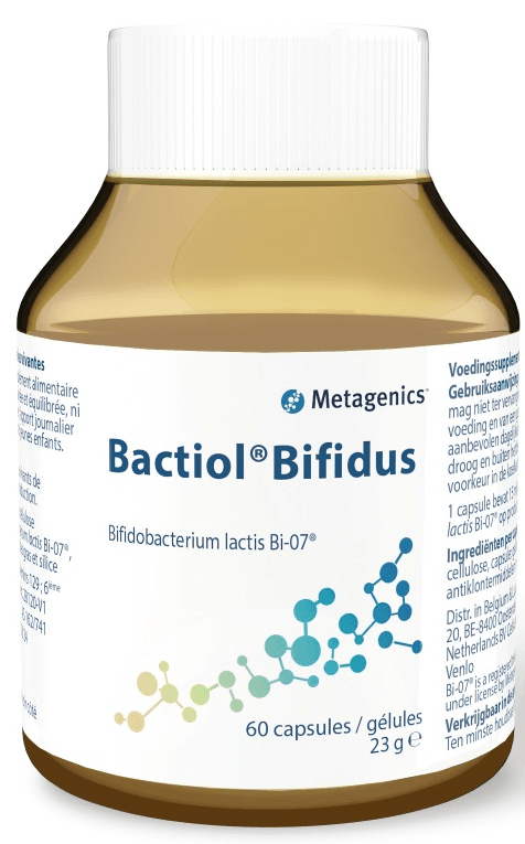 Metagenics Bactiol Bifidus Bi-07 - 60VCP | Zensitivity Metagenics Bactiol Bifidus Bi-07 -  kopen-vitamine online - Probiotica kopen - supplementen kopen-voedingssupplementen-beste voedingssupplementen-supplementen bestellen-zensitivity