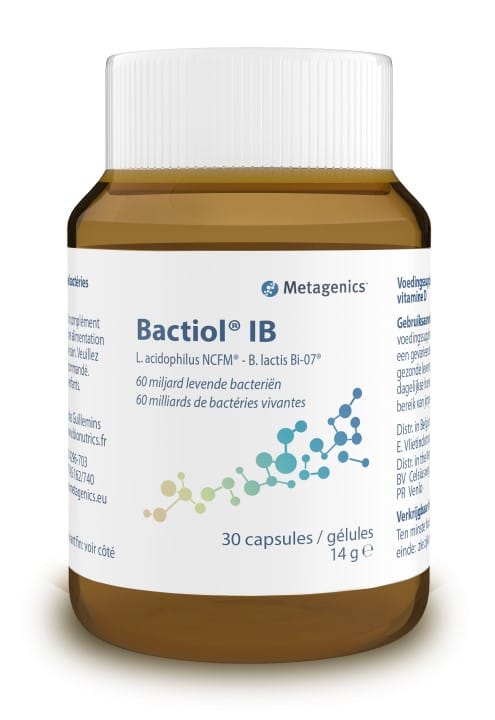 Metagenics Bactiol IB Capsules - 30CP | Zensitivity Metagenics Bactiol IB Capsules -  kopen-vitamine online - Probiotica kopen - supplementen kopen-voedingssupplementen-beste voedingssupplementen-supplementen bestellen-zensitivity