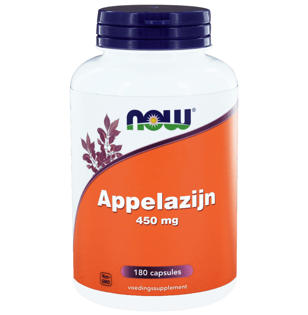 NOW Appelazijn 450 mg Capsules 180st - Overig kopen-vitamine online - Populaire supplementen kopen - supplementen kopen-voedingssupplementen-beste voedingssupplementen-supplementen bestellen-zensitivity