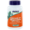 NOW Calcium en Magnesium Tabletten -  kopen-vitamine online - Multi mineralen kopen - supplementen kopen-voedingssupplementen-beste voedingssupplementen-supplementen bestellen-zensitivity