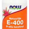 NOW E-400 D-Alpha Tocopherol Capsules - Antioxidanten kopen-vitamine online - Populaire supplementen kopen - supplementen kopen-voedingssupplementen-beste voedingssupplementen-supplementen bestellen-zensitivity
