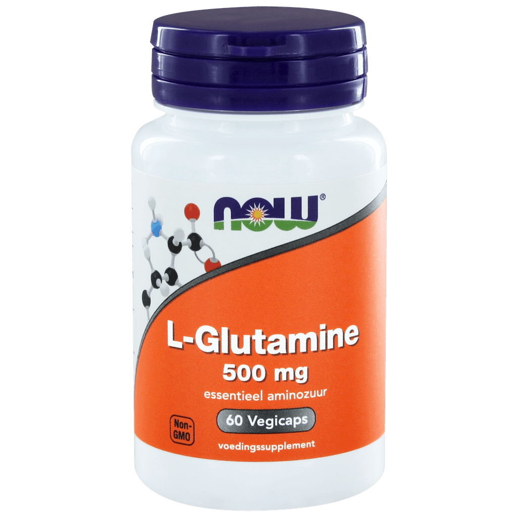 NOW L-Glutamine 500mg Capsules - 60ST | Zensitivity NOW L-Glutamine 500mg Capsules - kopen-vitamine online - Aminozuren kopen - supplementen kopen-voedingssupplementen-beste voedingssupplementen-supplementen bestellen-zensitivity