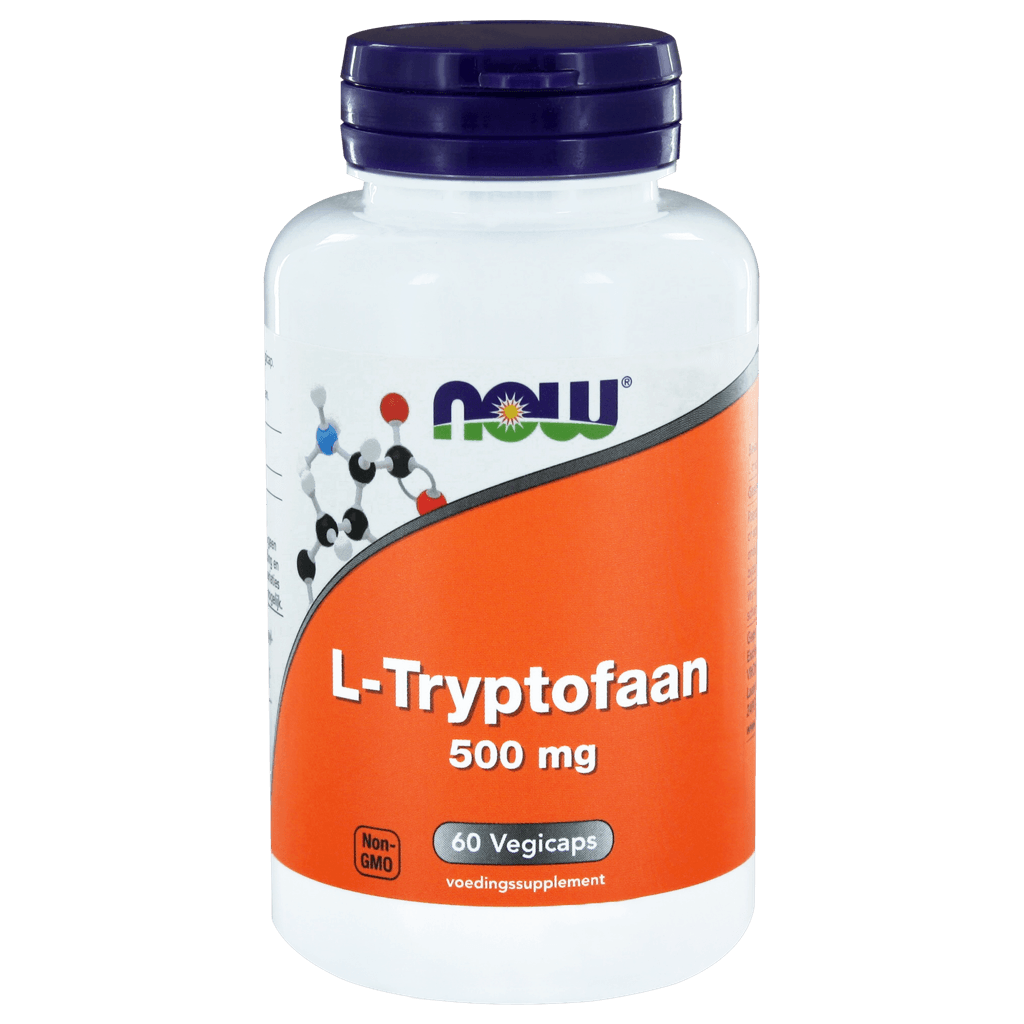 NOW L-Tryptofaan Capsules - 60CP | Zensitivity NOW L-Tryptofaan Capsules - kopen-vitamine online - Aminozuren kopen - supplementen kopen-voedingssupplementen-beste voedingssupplementen-supplementen bestellen-zensitivity