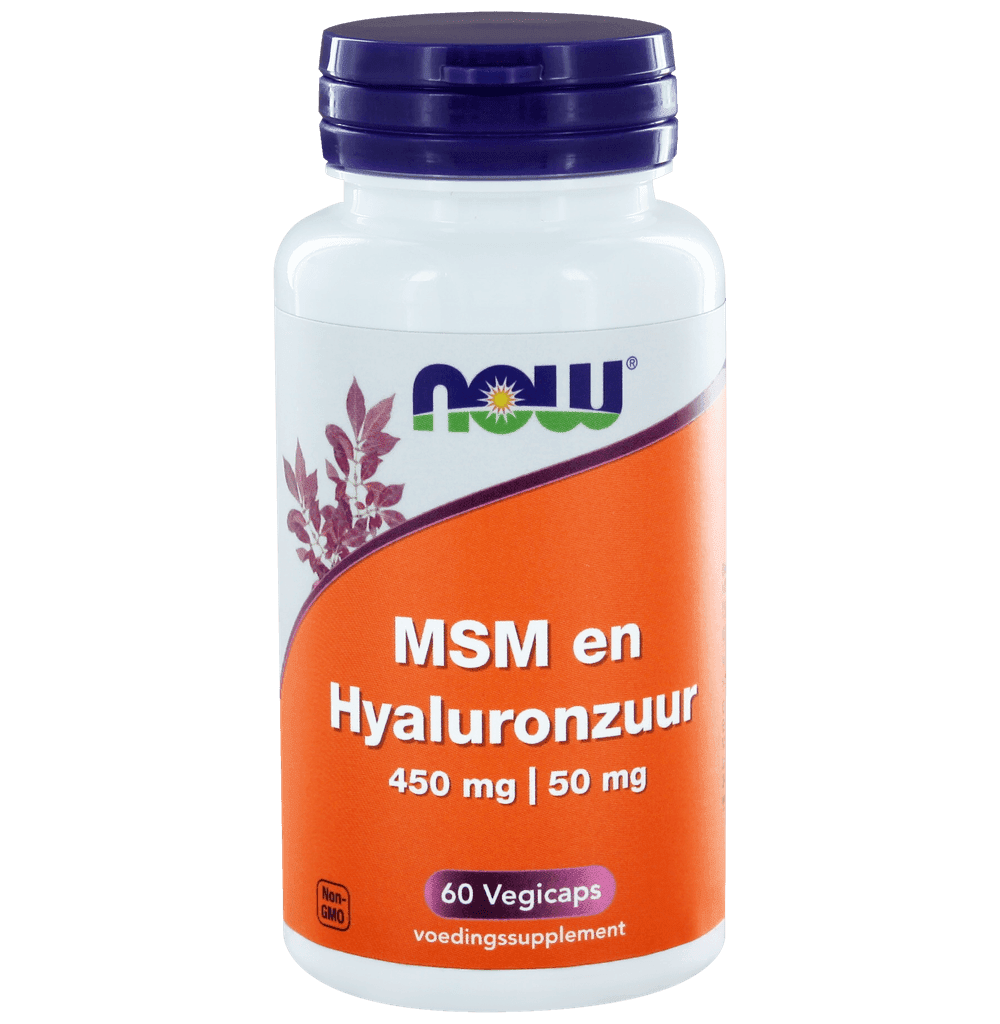 NOW MSM en Hyaluronzuur Capsules - MSM kopen-vitamine online - Glucosamine-Chondroitine-MSM kopen - supplementen kopen-voedingssupplementen-beste voedingssupplementen-supplementen bestellen-zensitivity