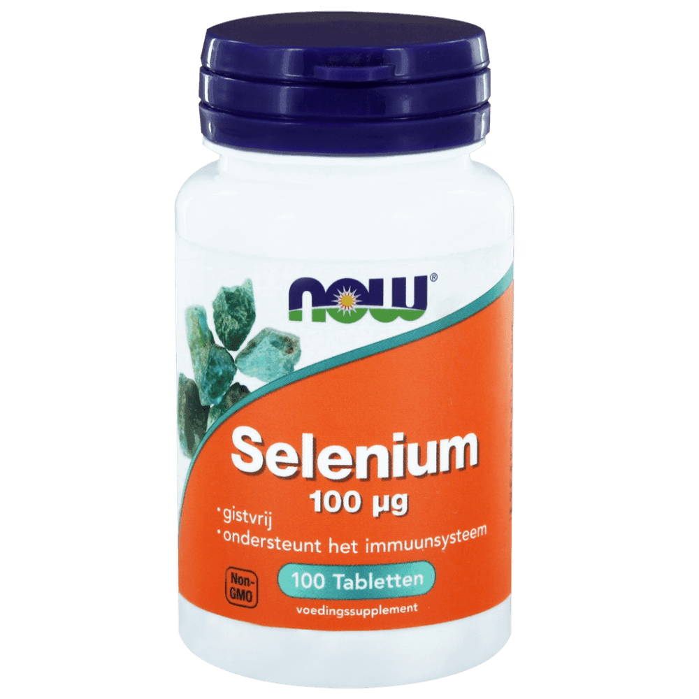 NOW Selenium 100 ?g Tabletten 100st - Selenium tabletten kopen-vitamine online - Selenium kopen - supplementen kopen-voedingssupplementen-beste voedingssupplementen-supplementen bestellen-zensitivity