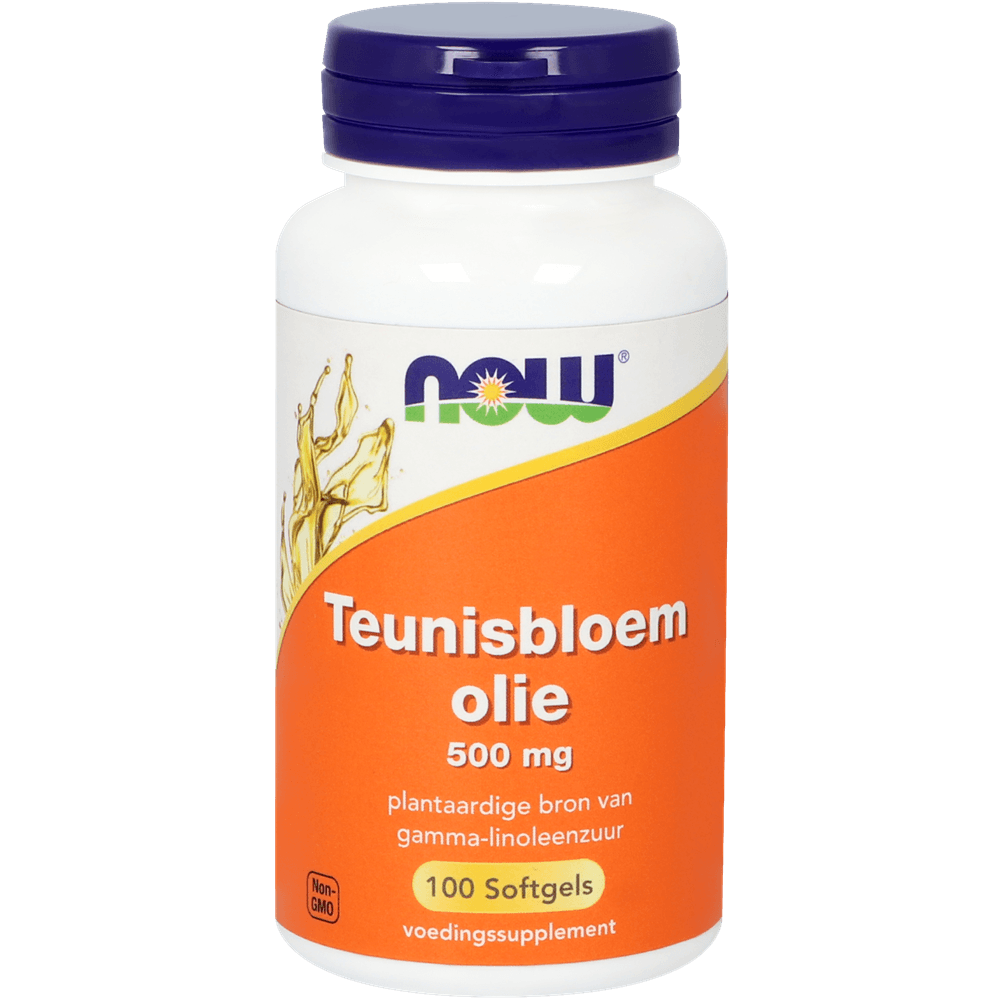 NOW Teunisbloemolie 500mg Softgels - 100SG | Zensitivity NOW Teunisbloemolie 500mg Softgels -  kopen-vitamine online - Omega vetzuren kopen - supplementen kopen-voedingssupplementen-beste voedingssupplementen-supplementen bestellen-zensitivity
