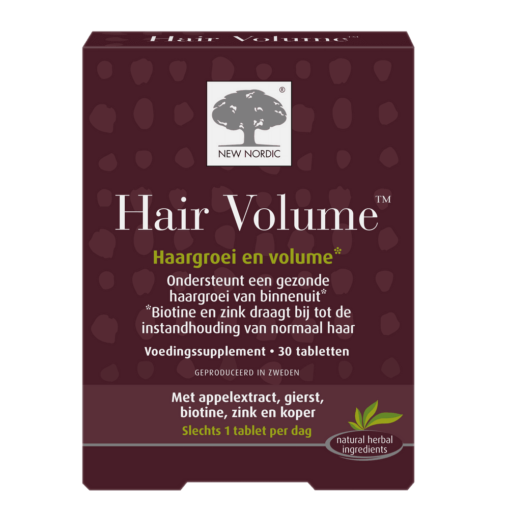 New Nordic Hair Volume Tabletten 30st - Haargroei supplementen kopen-vitamine online - Haarverzorging kopen - supplementen kopen-voedingssupplementen-beste voedingssupplementen-supplementen bestellen-zensitivity