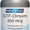 Nova Vitae GTF Chromium Tabletten 60st - 60TB | Zensitivity Nova Vitae GTF Chromium Tabletten 60st - Chroom tabletten kopen-vitamine online - Afslankpillen kopen - supplementen kopen-voedingssupplementen-beste voedingssupplementen-supplementen bestellen-zensitivity