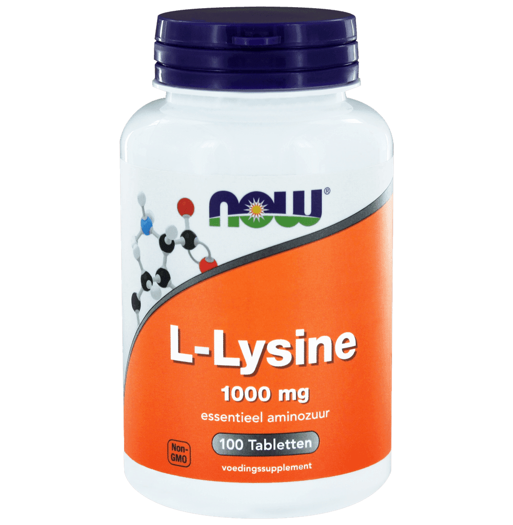 Now L-lysine 1000mg Tabletten -  kopen-vitamine online - Aminozuren kopen - supplementen kopen-voedingssupplementen-beste voedingssupplementen-supplementen bestellen-zensitivity