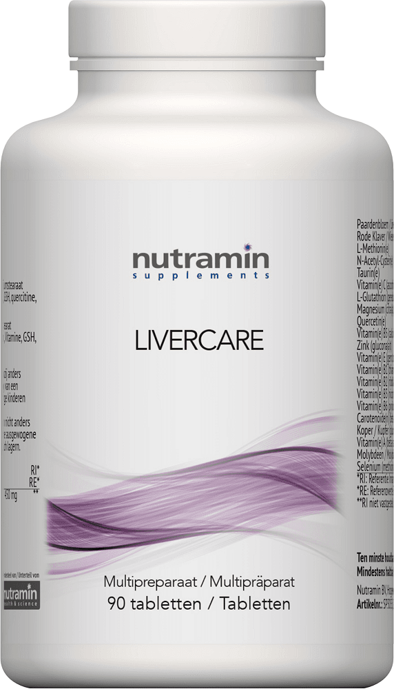 Nutramin Livercare Tabletten - 90TB | Zensitivity Nutramin Livercare Tabletten -  kopen-vitamine online - Gal en lever supplementen kopen - supplementen kopen-voedingssupplementen-beste voedingssupplementen-supplementen bestellen-zensitivity