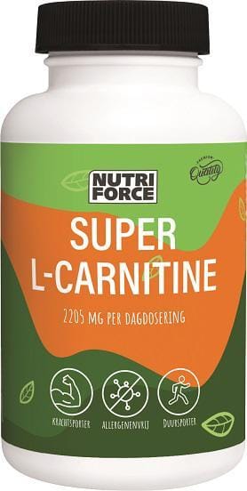 Nutriforce L-Carnitine Capsules - 60ST | Zensitivity Nutriforce L-Carnitine Capsules - kopen-vitamine online - Aminozuren kopen - supplementen kopen-voedingssupplementen-beste voedingssupplementen-supplementen bestellen-zensitivity