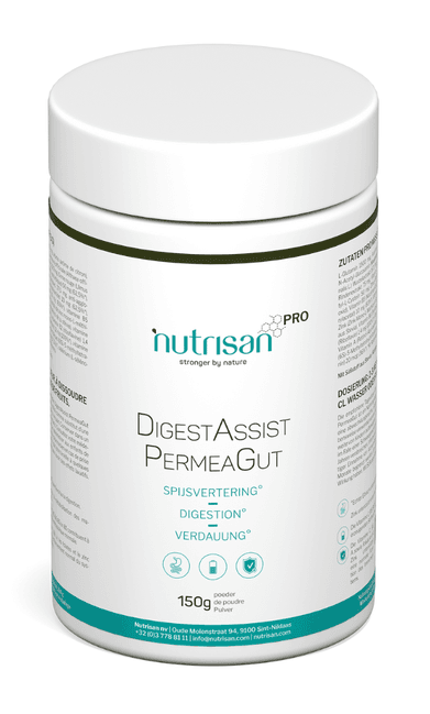 Nutrisan DigestAssist PermeaGut Poeder - 150GR | Zensitivity Nutrisan DigestAssist PermeaGut Poeder - Spijsvertering supplementen kopen-vitamine online - Maag en darm kopen - supplementen kopen-voedingssupplementen-beste voedingssupplementen-supplementen bestellen-zensitivity