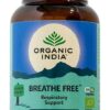Organic India Breathe Free Vegicaps - Supplementen vrijer ademen kopen-vitamine online - Neus (en vrijer ademen) kopen - supplementen kopen-voedingssupplementen-beste voedingssupplementen-supplementen bestellen-zensitivity