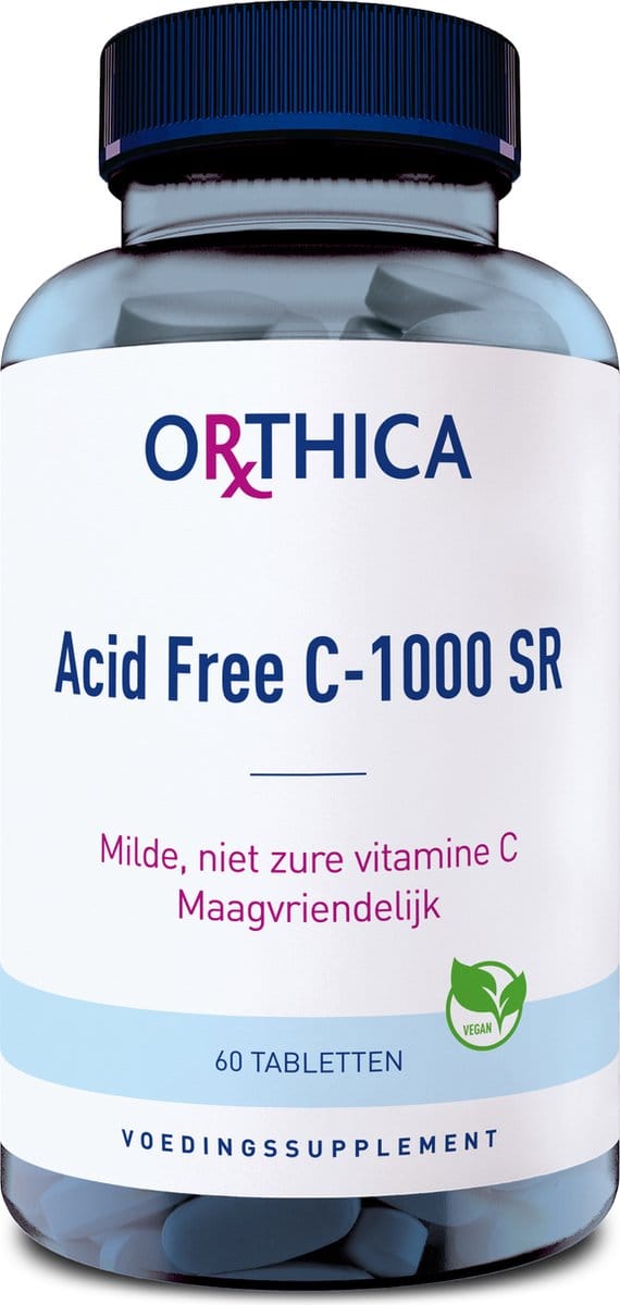 Orthica Acid Free C-1000 SR Tabletten - 60TB | Zensitivity Orthica Acid Free C-1000 SR Tabletten -  kopen-vitamine online -  kopen - supplementen kopen-voedingssupplementen-beste voedingssupplementen-supplementen bestellen-zensitivity