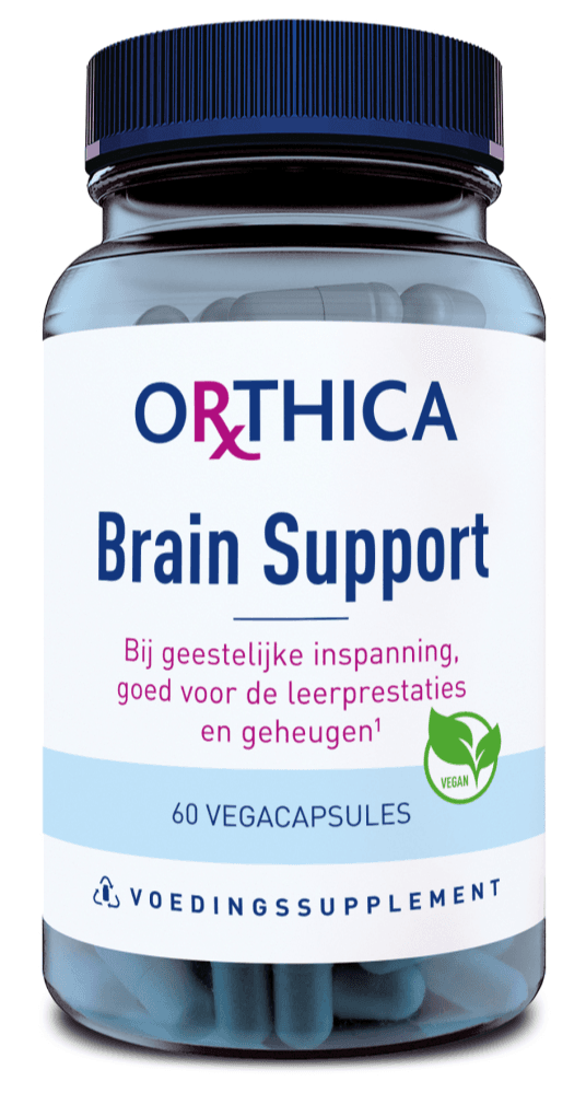 Orthica Brain Support Vegacapsules - 60VCP | Zensitivity Orthica Brain Support Vegacapsules -  kopen-vitamine online - Concentratie supplementen kopen - supplementen kopen-voedingssupplementen-beste voedingssupplementen-supplementen bestellen-zensitivity