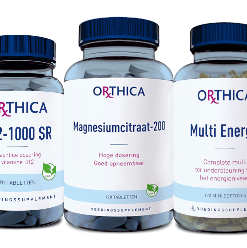 Orthica Bundel Energie -  kopen-vitamine online -  kopen - supplementen kopen-voedingssupplementen-beste voedingssupplementen-supplementen bestellen-zensitivity