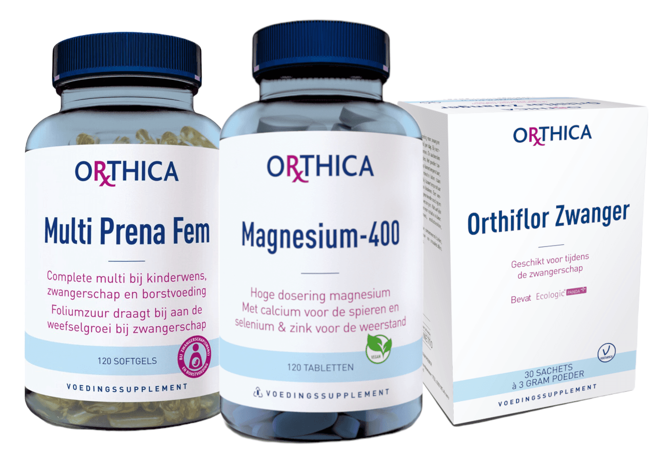 Orthica Bundel Zwangerschap - 3 Stuks | Zensitivity Orthica Bundel Zwangerschap - kopen-vitamine online - kopen - supplementen kopen-voedingssupplementen-beste voedingssupplementen-supplementen bestellen-zensitivity