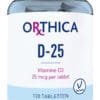 Orthica D-25 Tabletten -  kopen-vitamine online -  kopen - supplementen kopen-voedingssupplementen-beste voedingssupplementen-supplementen bestellen-zensitivity