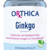 Orthica Ginkgo Capsules - 30VCP | Zensitivity Orthica Ginkgo Capsules -  kopen-vitamine online -  kopen - supplementen kopen-voedingssupplementen-beste voedingssupplementen-supplementen bestellen-zensitivity