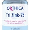Orthica Tri Zink 25 Capsules - 60CP | Zensitivity Orthica Tri Zink 25 Capsules -  kopen-vitamine online - Zink kopen - supplementen kopen-voedingssupplementen-beste voedingssupplementen-supplementen bestellen-zensitivity