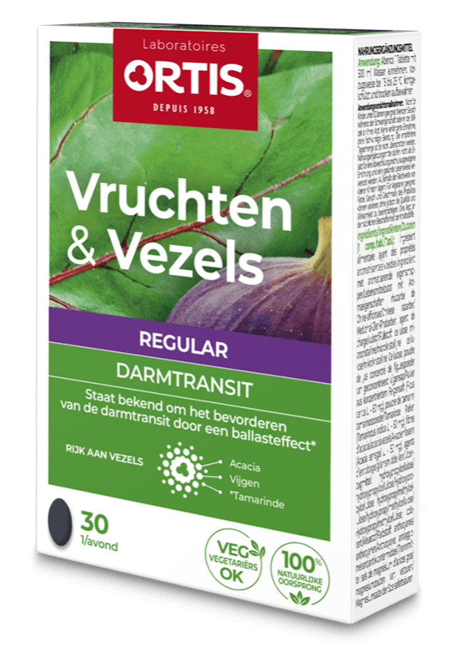 Ortis Vruchten & Vezels Regular Darmtransit Tabletten - 30TB | Zensitivity Ortis Vruchten & Vezels Regular Darmtransit Tabletten -  kopen-vitamine online - Darm supplementen kopen - supplementen kopen-voedingssupplementen-beste voedingssupplementen-supplementen bestellen-zensitivity