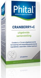 Phital Cranberry+c Tabletten 60st -  kopen-vitamine online -  kopen - supplementen kopen-voedingssupplementen-beste voedingssupplementen-supplementen bestellen-zensitivity