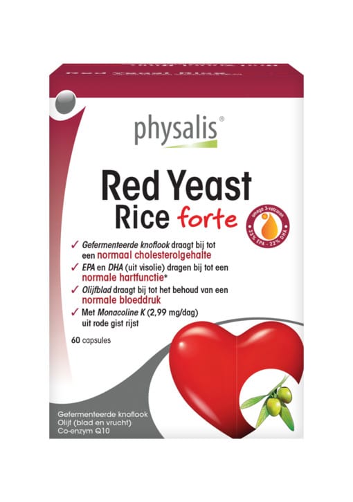 Physalis Red Yeast Rice Forte Capsules - 60CP | Zensitivity Physalis Red Yeast Rice Forte Capsules - kopen-vitamine online - kopen - supplementen kopen-voedingssupplementen-beste voedingssupplementen-supplementen bestellen-zensitivity