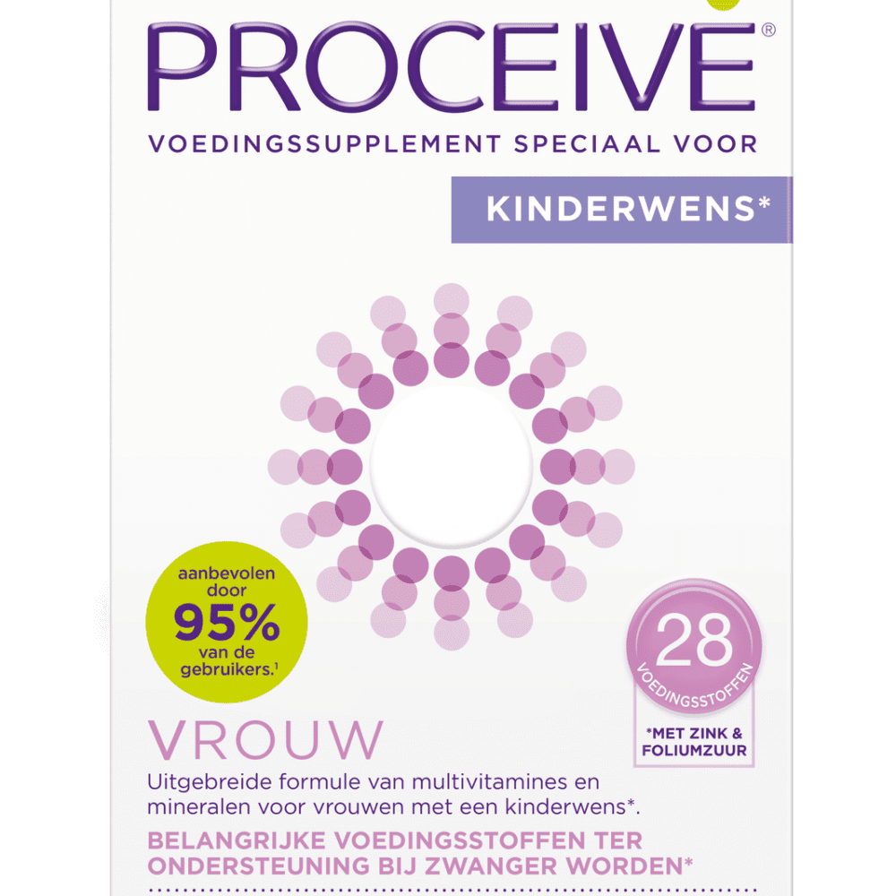 Proceive Kinderwens Vrouw Capsules -  kopen-vitamine online - Supplementen vrouw kopen - supplementen kopen-voedingssupplementen-beste voedingssupplementen-supplementen bestellen-zensitivity