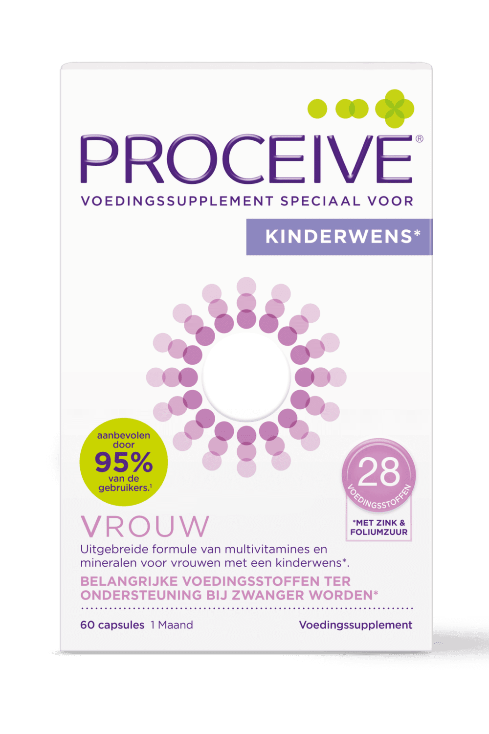 Proceive Kinderwens Vrouw Capsules -  kopen-vitamine online - Supplementen vrouw kopen - supplementen kopen-voedingssupplementen-beste voedingssupplementen-supplementen bestellen-zensitivity