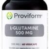 Proviform L-Glutamine 500mg Capsules -  kopen-vitamine online - Aminozuren kopen - supplementen kopen-voedingssupplementen-beste voedingssupplementen-supplementen bestellen-zensitivity