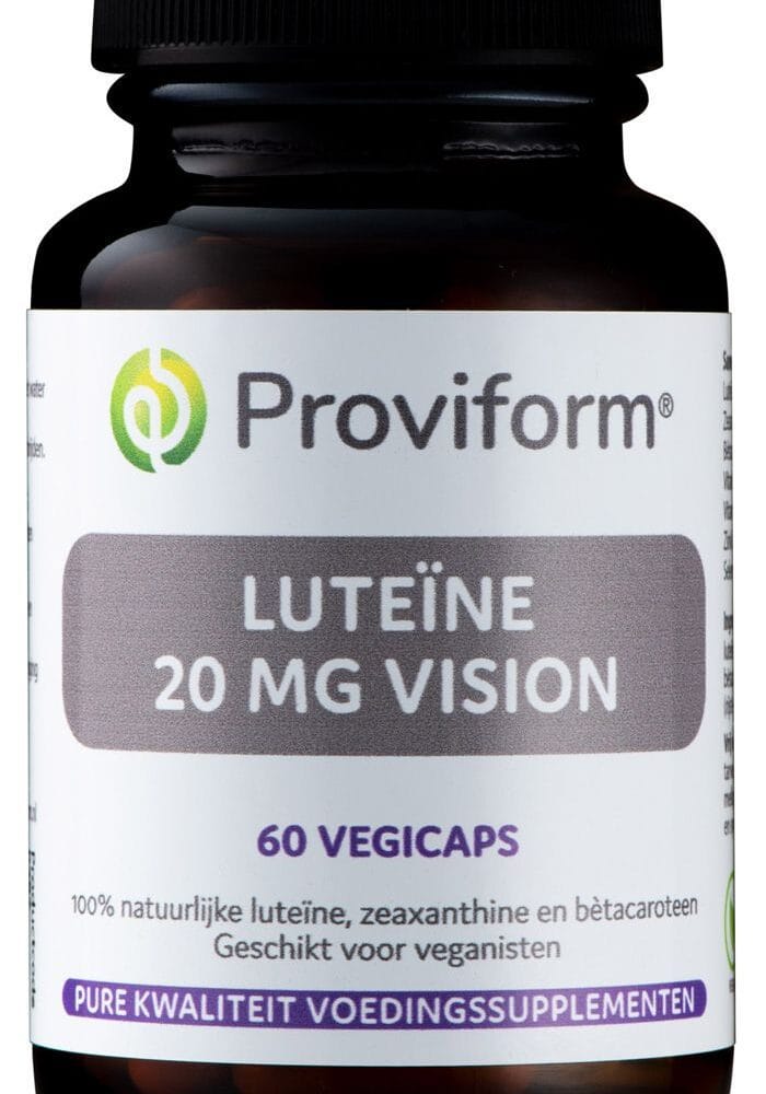 Proviform Luteïne 20mg Vision Capsules -  kopen-vitamine online - Oog supplementen kopen - supplementen kopen-voedingssupplementen-beste voedingssupplementen-supplementen bestellen-zensitivity