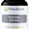 Proviform Niacine 100mg Tabletten 100st - Vitamine B3 kopen-vitamine online - Vitamine B kopen - supplementen kopen-voedingssupplementen-beste voedingssupplementen-supplementen bestellen-zensitivity