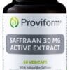 Proviform Saffraan 30mg Active Extract Vegicaps - Supplementen somber gevoel kopen-vitamine online - Gemoedstoestand kopen - supplementen kopen-voedingssupplementen-beste voedingssupplementen-supplementen bestellen-zensitivity