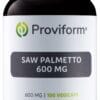 Proviform Saw Palmetto 600mg Vegicaps 100st - 100VCP | Zensitivity Proviform Saw Palmetto 600mg Vegicaps 100st -  kopen-vitamine online - Prostaat supplementen kopen - supplementen kopen-voedingssupplementen-beste voedingssupplementen-supplementen bestellen-zensitivity
