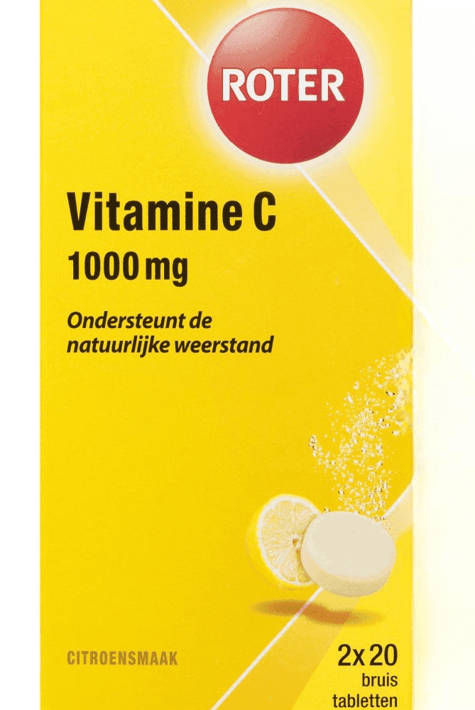 Roter Vitamine C 1000mg Bruistabletten Citroen Duopack -  kopen-vitamine online -  kopen - supplementen kopen-voedingssupplementen-beste voedingssupplementen-supplementen bestellen-zensitivity