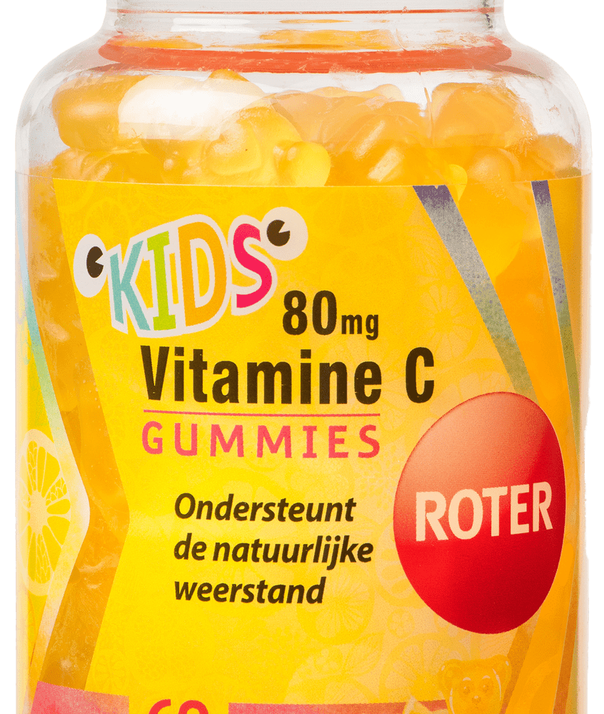 Roter Vitamine C 80mg Kids Gummies - Vitamine C kind kopen-vitamine online - Supplementen baby en kind kopen