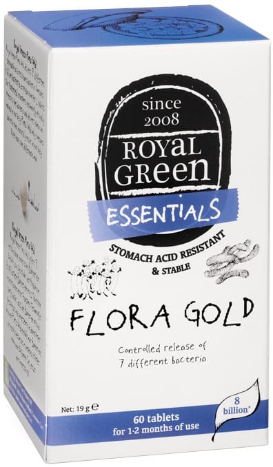 Royal Green Flora Gold Tabletten -  kopen-vitamine online - Probiotica kopen - supplementen kopen-voedingssupplementen-beste voedingssupplementen-supplementen bestellen-zensitivity