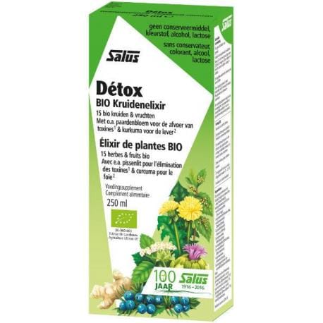 Salus Elixer Detox 250ml - Kurkuma kopen-vitamine online - Populaire supplementen kopen - supplementen kopen-voedingssupplementen-beste voedingssupplementen-supplementen bestellen-zensitivity