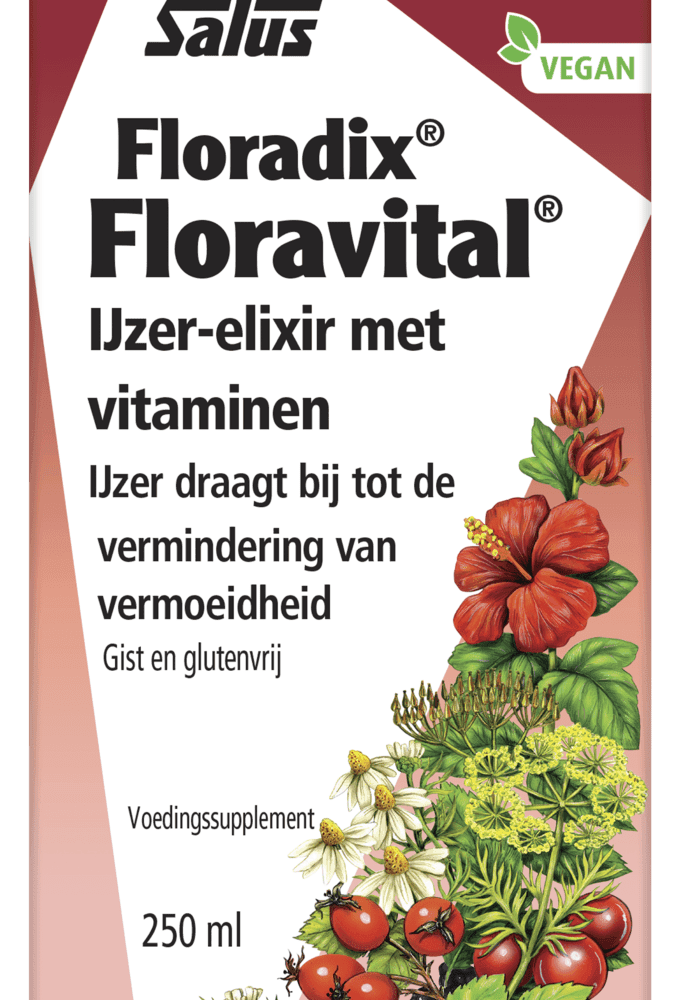 Salus Floradix Floravital - IJzer elixer kopen-vitamine online - IJzer kopen - supplementen kopen-voedingssupplementen-beste voedingssupplementen-supplementen bestellen-zensitivity