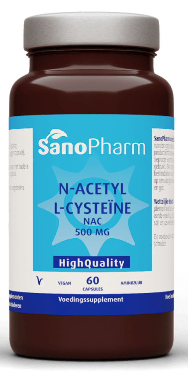 Sanopharm N-acetyl L-cysteine Capsules - Antioxidanten kopen-vitamine online - Populaire supplementen kopen - supplementen kopen-voedingssupplementen-beste voedingssupplementen-supplementen bestellen-zensitivity